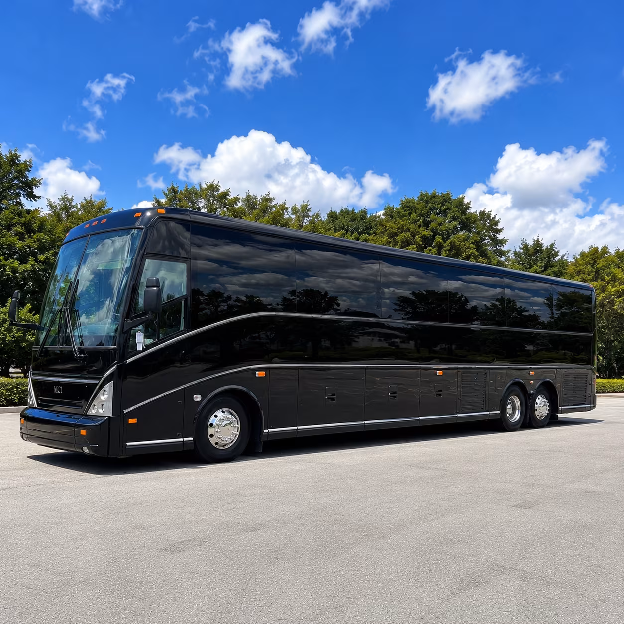 a charter bus to ku and k state game days from olathe