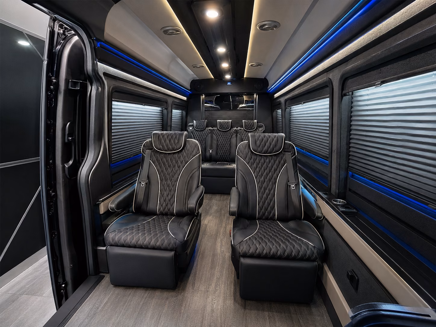hotel and resort airport shuttle buses across johnson county