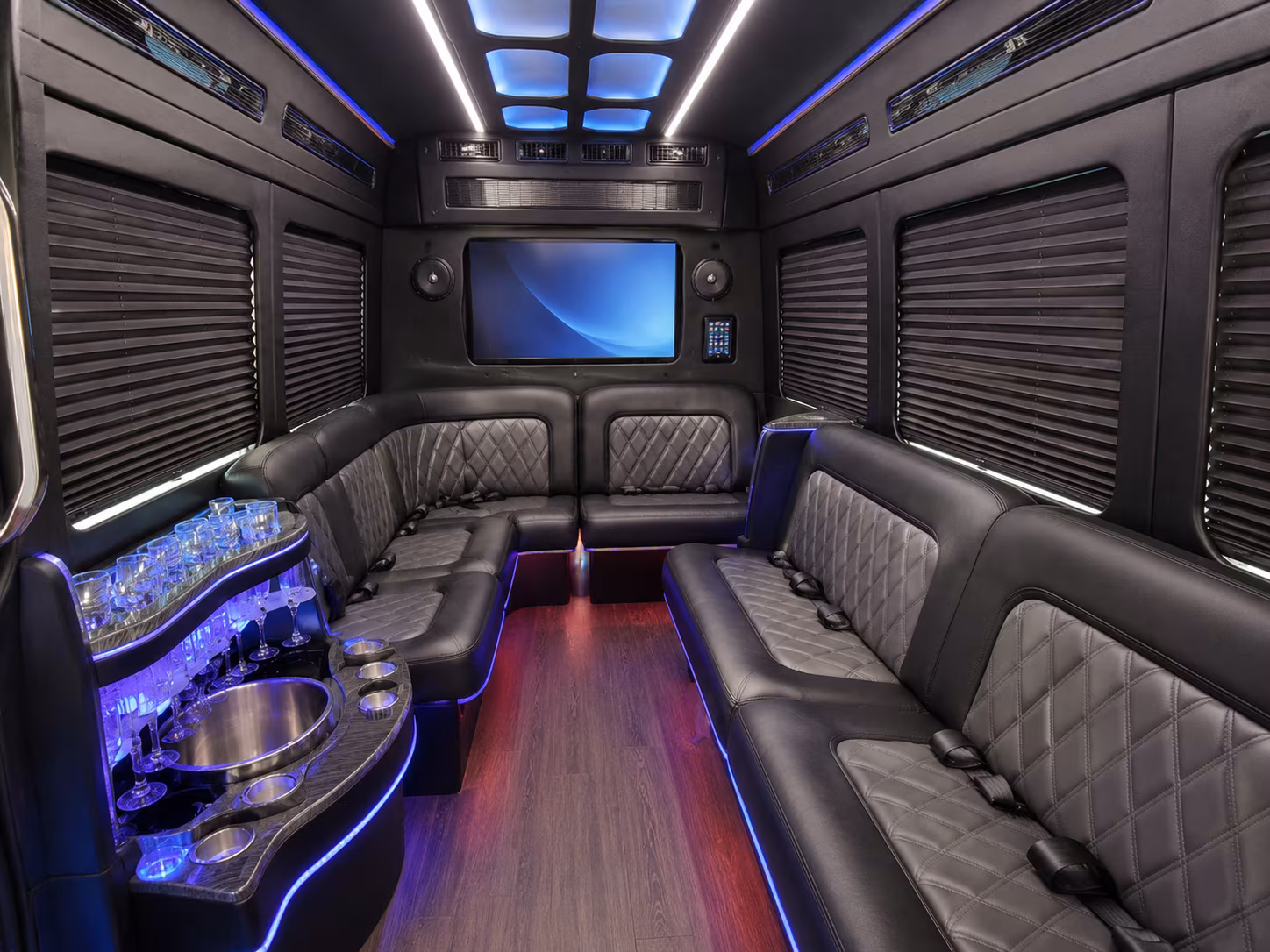 olathe party bus interior
